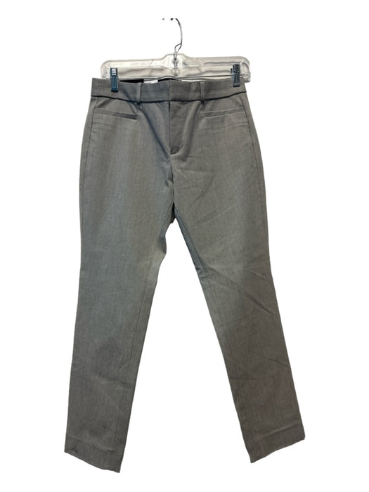 Banana Republic Size 4P Gray Viscose Cropped Trouser Pants Gray / 4P