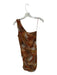 Reset Size S Orange & Multi Polyester Camo Metalic One Shoulder Mini Dress Orange & Multi / S
