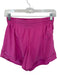 Lululemon Size 6 Pink Nylon Blend Smocked Waist Band Side Zipper Athletic Shorts Pink / 6