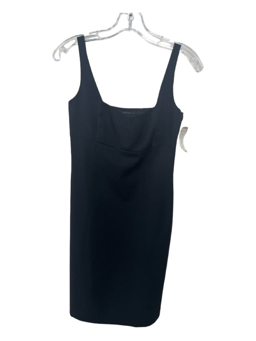 Elie Tahari Size Est XS Black Wool Blend Side Zip Sleeveless Dress Black / Est XS