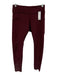 Lululemon Size 6 Burgundy Red Missing Fabric Tag Elastic Waistband Leggings Burgundy Red / 6