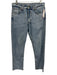 Djerf Avenue Size 27 Light Wash Cotton Denim Raw Hem Button Fly Relaxed Jeans Light Wash / 27