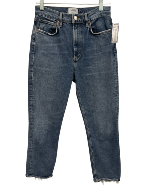 Agolde Size 27 Medium light wash Cotton Blend Denim High Waist Jeans Medium light wash / 27