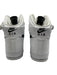 Nike Shoe Size 14 AS IS White & Black Leather Solid High Top Sneaker Men's Shoes White & Black / 14
