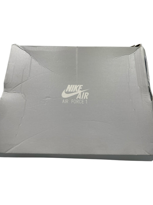 Nike Shoe Size 14 AS IS White & Black Leather Solid High Top Sneaker Men's Shoes White & Black / 14