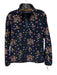 Patagonia Size S Blue & Multi Polyester All Over Print 1/4 Button Jacket Blue & Multi / S
