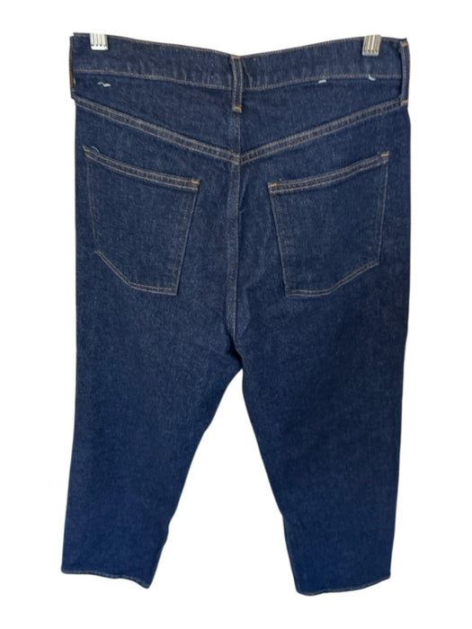Agolde Size 28 Dark Wash Organic Cotton High Waist Straight Leg Jeans Dark Wash / 28