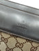 Gucci Brown & Beige Canvas Leather Detail Guccissima Zip Belt Bag Bag Brown & Beige / Small