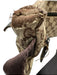 Gucci Brown & Beige Canvas Leather Detail Guccissima Zip Belt Bag Bag Brown & Beige / Small