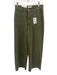 DL 1961 Size 25 Olive Green Cotton Denim High Rise Patch Pockets Wide Leg Jeans Olive Green / 25