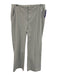 Vuori Size Large Light Gray Polyester Pintuck Wide Leg Pants Light Gray / Large