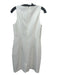 Finders Keepers Size M White Polyester Blend Deep V Sleeveless Sheath Dress White / M