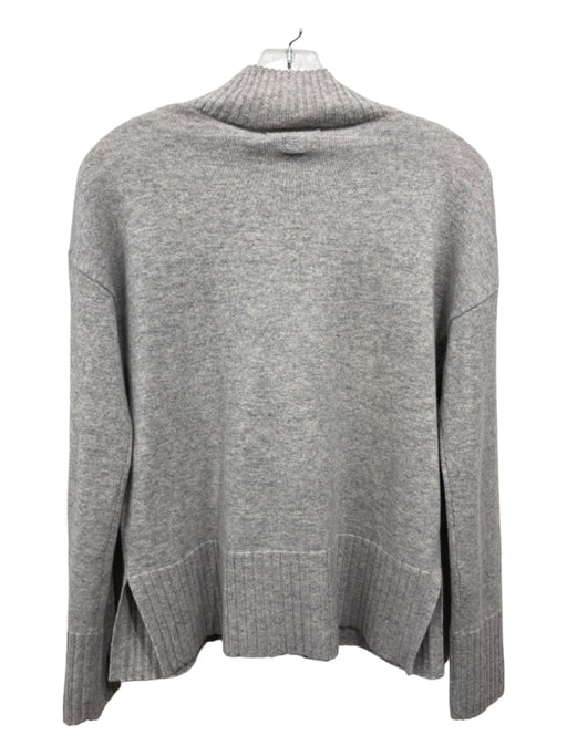 Banana Republic Size XS Heathered Gray Recycled Cashmere Long Sleeve Sweater Heathered Gray / XS