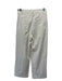 Wilfred Free Size 0 Creme Cotton & Lyocell Zip & Snaps Belt Loops Pockets Pants Creme / 0