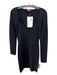 Gauge81 Size XS Black Rayon & Polyamide Knit Long Sleeve Fitted Dress Black / XS