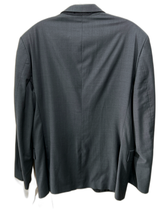 John Varvatos Navy Blue Wool Solid 2 Button Men's Blazer Navy Blue / 42R