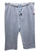 Frank & Eileen Size L Washed Blue Cotton Wide Leg Elastic Waist Sweatpants Pants Washed Blue / L