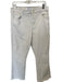 Pistola Size 31 Bone Cotton Blend High Waist Bootcut Raw Hem Jeans Bone / 31