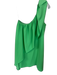 Trina Turk Size M Green Recycled Polyester One Shoulder Dress Green / M