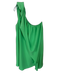 Trina Turk Size M Green Recycled Polyester One Shoulder Dress Green / M