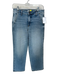 Edyson Size 26 Med Light Wash Cotton Blend Mid Rise Straight Leg Jeans Med Light Wash / 26