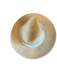 Tan & White Paper Fedora Hat Tan & White / 57