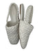 Vince Shoe Size 7 White Leather Braided Slingback Flat Flats White / 7
