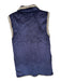 Anthropologie Size M Navy & white Corduroy Tweed Detail Sleeveless Buttons Dress Navy & white / M