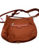 MZ Wallace Brown Synthetic Zip Top Silvertone hardware Crossbody Strap Bag Brown / S