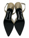 Stuart Weitzman Shoe Size 5.5 Champagne Textile Leather Sole Pointed Toe Heels Champagne / 5.5