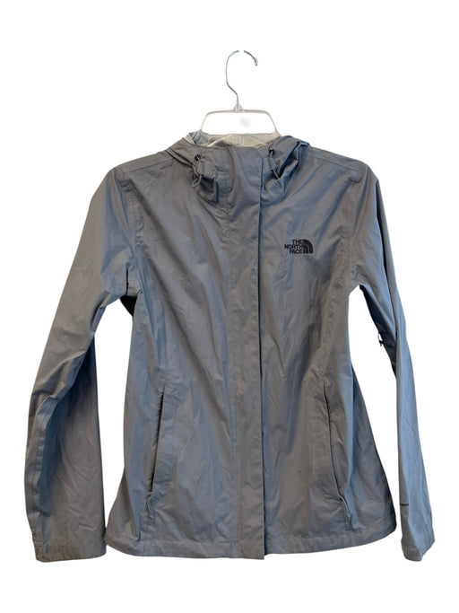 The North Face Size S Gray No Fabric Tag Hood Zip Up Zipper Detail Jacket Gray / S