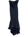 ASOS Design Size 4 Black Polyester Strapless bodycon Micropleat Crinkle Dress Black / 4