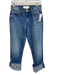Mother Superior Size 24 Medium Wash Cotton Cuffed High Rise Zip Fly Jeans Medium Wash / 24