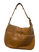Coach Camel Cowhide Leather Top Handle Horsebit silver hardware Zip Pocket Bag Camel / Medium