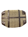 Celine Brown Leather & Canvas Monogram Top Zip Madadam Sulky Bag Brown / Medium
