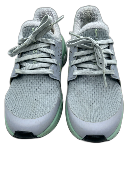 Nike Shoe Size 4.5 Green & Gray Synthetic Kitten Heel lace up Sneakers Green & Gray / 4.5