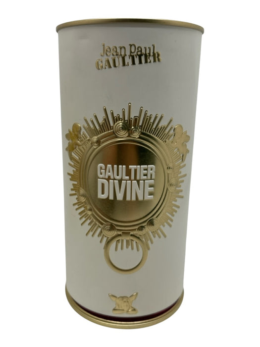 Jean Paul Gaultier Gold Tone Glass Bottle 3.4 FL OZ Perfume Gold Tone