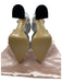 Mach & Mach Shoe Size 38 Silver Leather & PVC Pointed Toe Crystals Bow Pumps Silver / 38