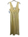 Sincerely Jules Size Medium Butter Yellow Polyester Sleeveless Lace Trim Dress Butter Yellow / Medium