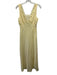Sincerely Jules Size Medium Butter Yellow Polyester Sleeveless Lace Trim Dress Butter Yellow / Medium