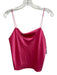 Alice + Olivia Size Small Hot pink Triacetate Blend Spaghetti Strap Satin Top Hot pink / Small