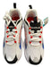 Reebok Shoe Size 7 Red, White & Blue Fabric Low Top lace up Reflective Sneakers Red, White & Blue / 7