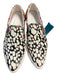 Coach Shoe Size 7 White & Multi Leather Pointed Toe Slip On Stretch Panel Shoes White & Multi / 7