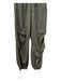 Zara Size XS Green Polyester & Polyamide Elastic Waist Toggle Jogger Pants Green / XS
