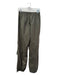 Zara Size XS Green Polyester & Polyamide Elastic Waist Toggle Jogger Pants Green / XS
