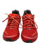 Merrell Shoe Size 8 Red Synthetic Mesh lace up Low Top Running Sneakers Red / 8