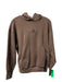 Adidas Size XS Brown Cotton Long Sleeve Hood Kangaroo Pocket Pullover Sweater Brown / XS