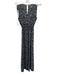 Ellen Tracy Size S Black & White Polyester Blend Botanical Sleeveless Jumpsuit Black & White / S