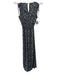 Ellen Tracy Size S Black & White Polyester Blend Botanical Sleeveless Jumpsuit Black & White / S
