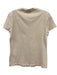 Kate Spade Saturday Size M Cream Cotton Square Neck Short Sleeve Top Cream / M